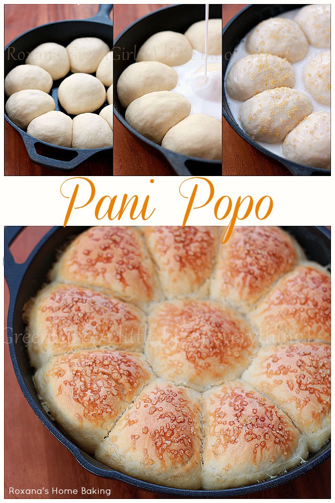 Homemade pani popo - sweet, soft buns bathed and baked in coconut